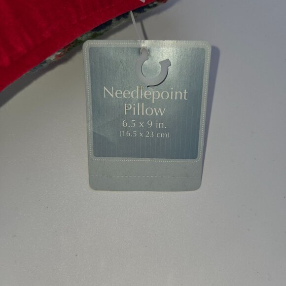 Friends Are The Best Presents Needlepoint Decorative Pillow 6.5" X 9" - Picture 4 of 4